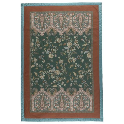 Bassetti plaid indian - indian, roses